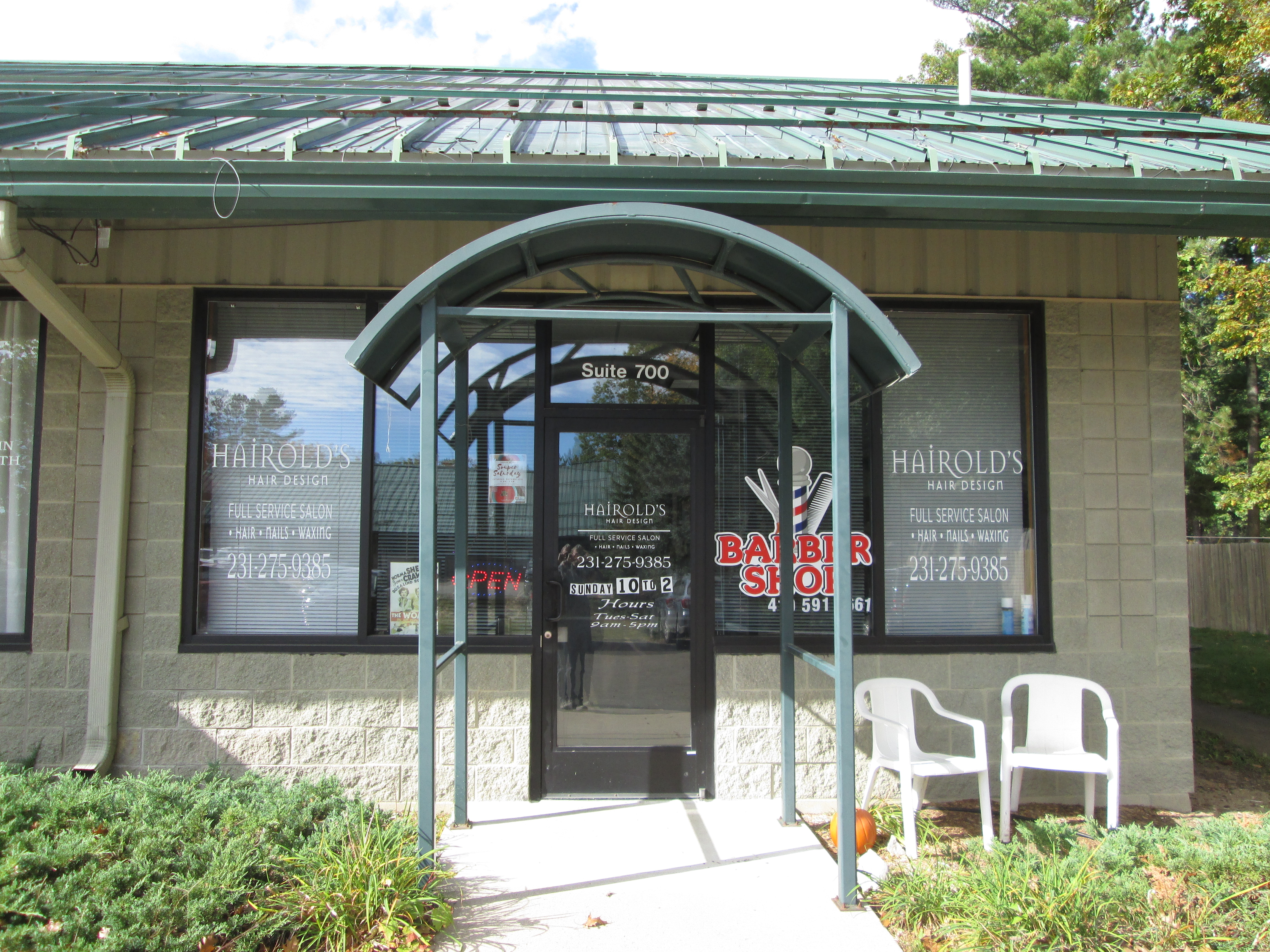 Barber Shop in Interlochen, Michigan