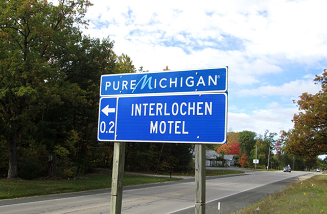 Interlochen Motel lodgings in Interlochen, Michigan