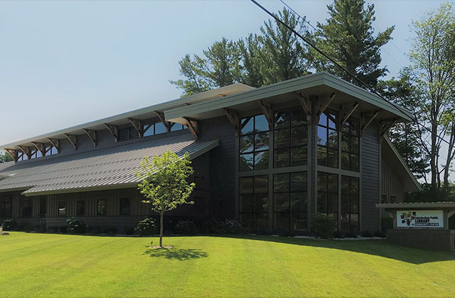 Interlochen Public Library in Interlochen, Michigan