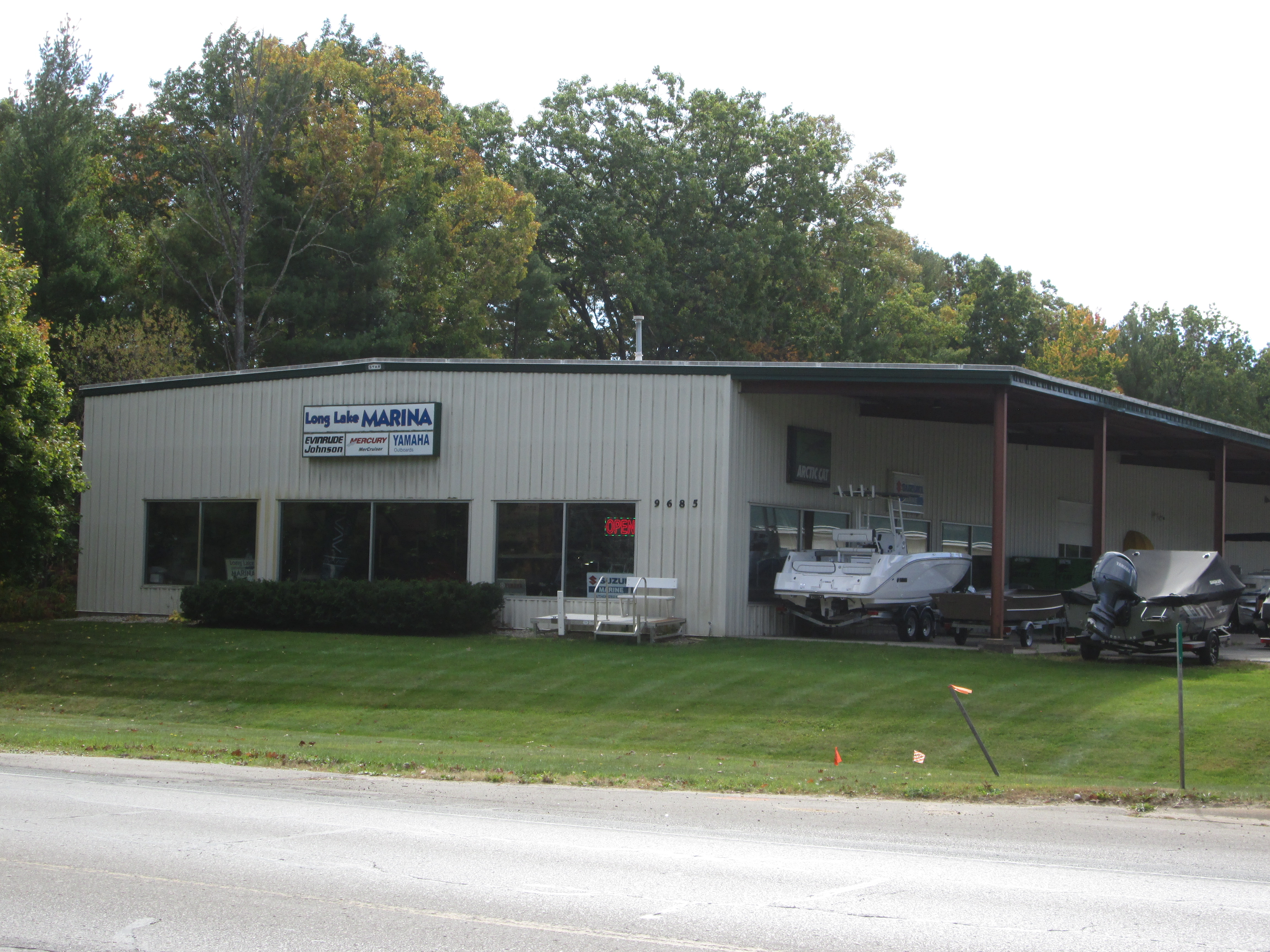 Long Lake Marina & Sales in Interlochen, Michigan